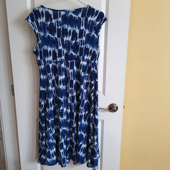 Libra Women's Sleeveless V-Neck Dress Size Large - Picture 2 of 5